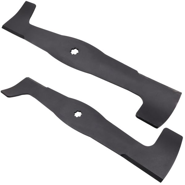 Set Di Lame 2X 54 Cm Per John Deere X130R X155R X166R X350R AM147289 M170666RT-image