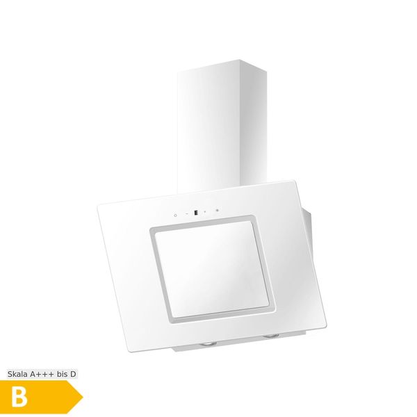 Pkm Kopffreihaube S26-60 Bwty - 60Cm, Weiß, Glas, Led, Dunstabzugshaube-image