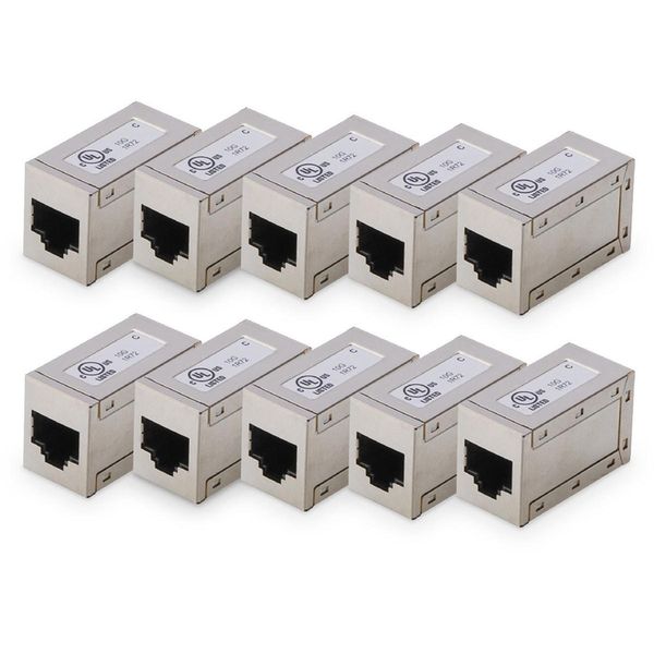Digitus AT-AG-8-8-C6S-1 Adattatore Modulare Digitus Cat.6, Schermato, Set Da 10-image