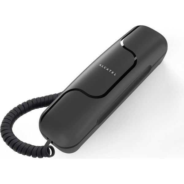Alcatel T06 Telefono Analogico Nero Cornetta Cablata Installabile A Muro E Scrivania-image