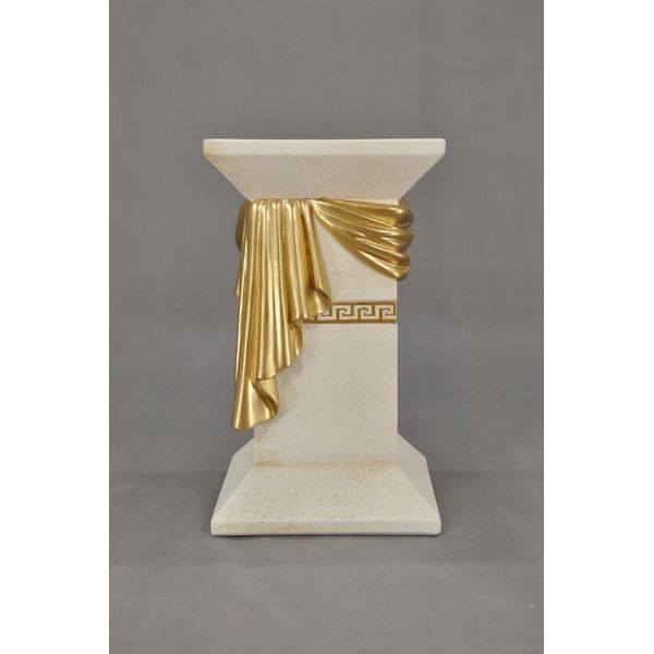 Colonna Medusa Colonne Romane Scultura In Marmo Figura Decorazione Supporto 1039-image