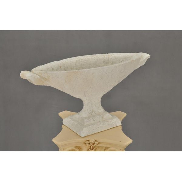 Ciotola Design Xxl Fruttiera Decorazione Tavolo Vaso Classico Marmo Vasca Nuovo-image
