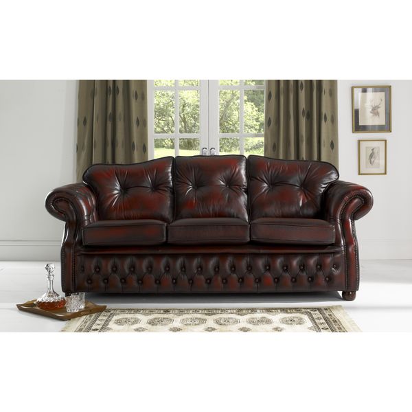 Design Chesterfield Winsor Divano In Pelle 3 Posti Divano In Pelle Imbottito Divani Divani-image