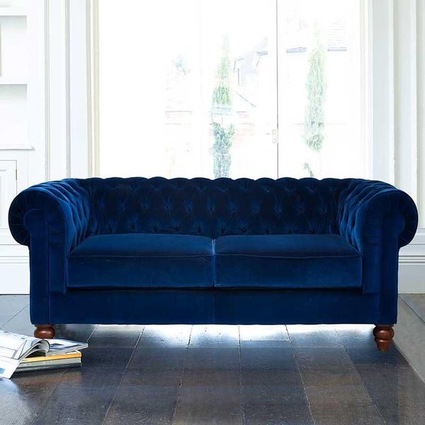 Chesterfield Design Divano Imbottito Divano Sedile Set Similcuoio Nuovo #111-image