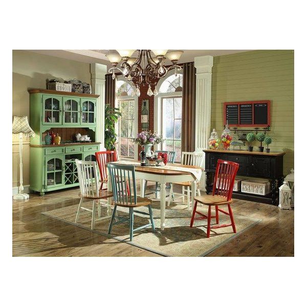 Set Da Pranzo Tavolo Da Pranzo Con 6X Sedie E Credenza Jvmoebel-image