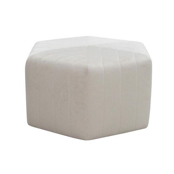 Pouf Poggiapiedi In Tessuto Pouf Sedile In Velluto Sgabello Pouf Sedile Pouf Tessile Nuovo-image