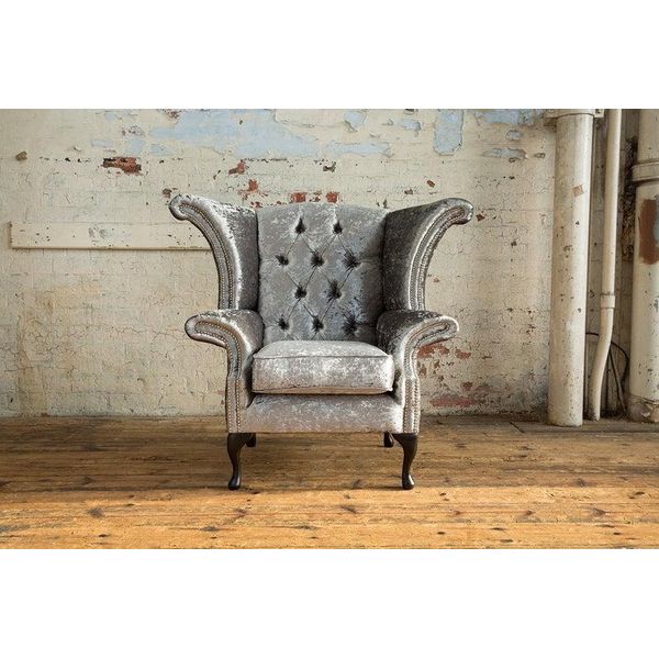Poltrona Chesterfield Divano Tv Divano A 1 Posto Tessuto Tessuto Divano Tappezzeria #8-image