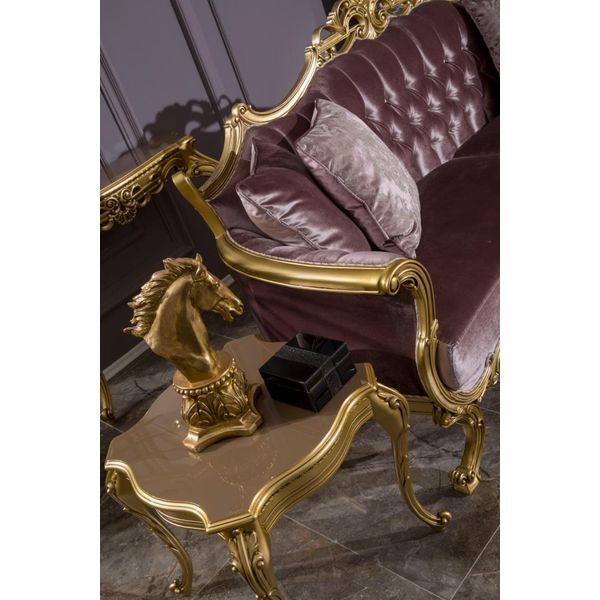 Tavolino Tavolino Di Design Tavolo Da Soggiorno Tavoli Tavolino Oro-image
