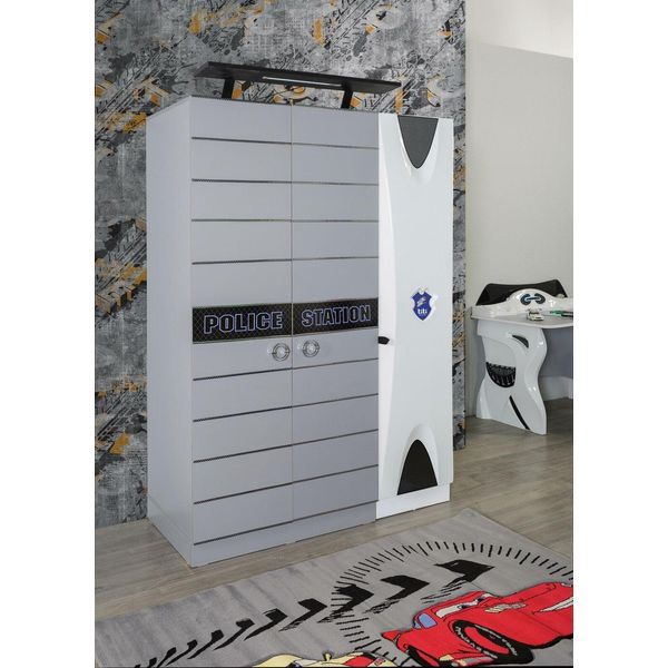 Armadio Armadio In Legno Armadio Mobili Per Cameretta Armadi Per Bambini Nuovo-image
