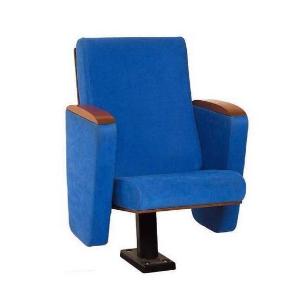 Poltrona Art Deco Poltrona Divano 1 Posto Per Teatro Design Lusso Blu Tessile Jvmoebel-image
