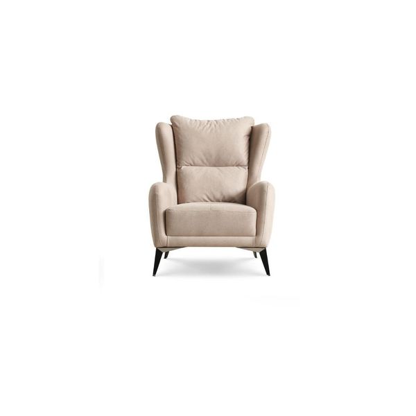 Lusso Poltrona Monoposto 1 Posto Beige Soggiorno Moderno Jvmoebel-image