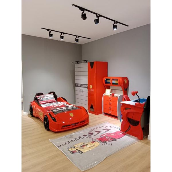 Set Per La Camera Dei Bambini Letto Armadio Cassettiera Scrivania Jvmoebel-image