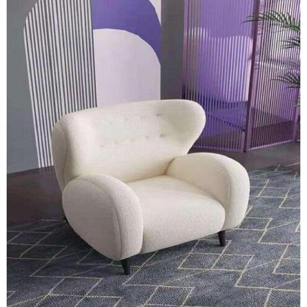 Poltrona Poltrona Moderna Elegante Divano Tv Bianco 1 Posto Jvmoebel-image