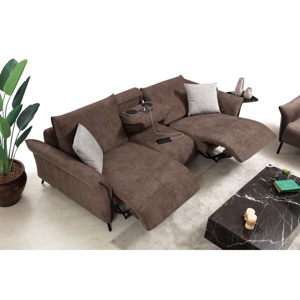 Divano Di Lusso Divano Soggiorno Quattro Posti Imbottito Divano Moderno Di Design Nuovo Jvmoebel-image