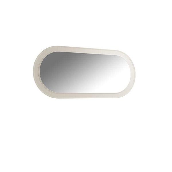 Specchio Cornice In Legno Grande Specchio Da Parete Design Classico Cornice Ovale In Legno 150 Cm-image