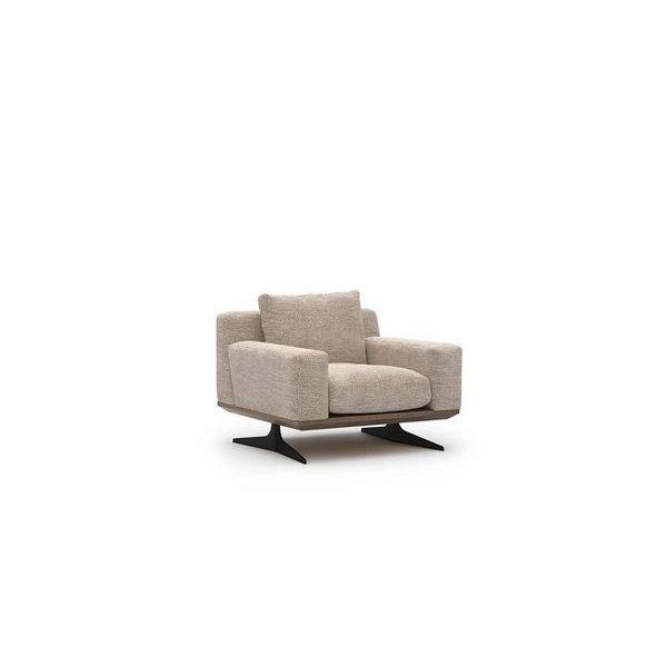 Poltrona Beige 74 X 85 X 84 Cm Jvmoebel-image