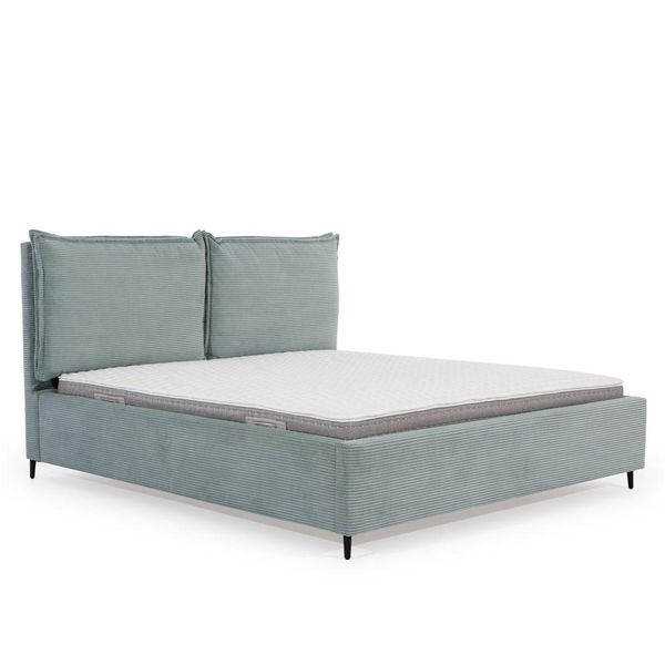 Letto Grande Per Camera Da Letto Letto Tessile Di Lusso Letti Imbottiti Di Stile Jv Moebel-image
