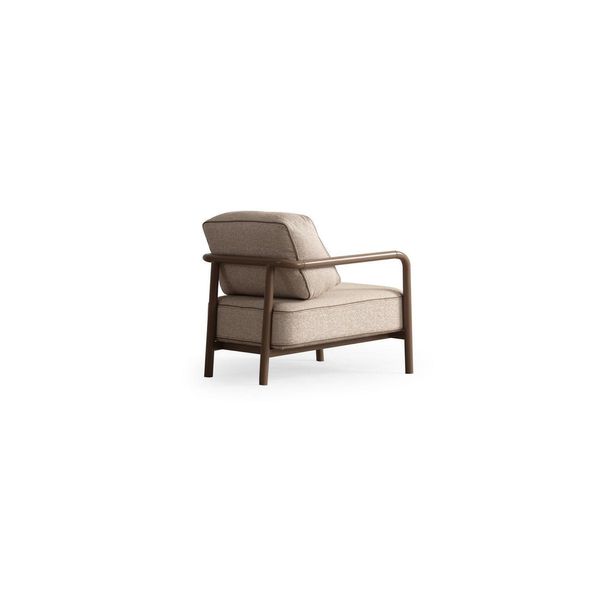 Poltrona Da Salotto Moderna Beige Monoposto Mobili Moderni Jvmoebel-image