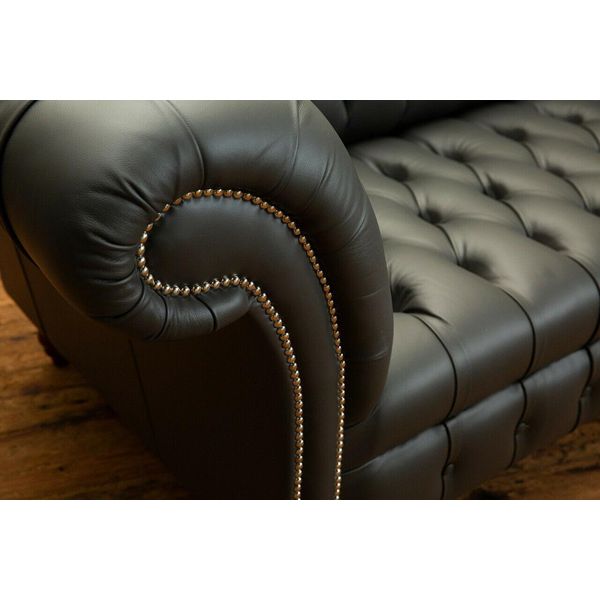 Soggiorno Divano Chesterfield Divano Design Tessile Divani Tre Posti 225Cm-image