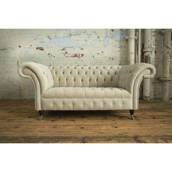 Chesterfield Mobili Classici Divano Divano Divani Seduta Imbottitura Divani Soggiorno-image