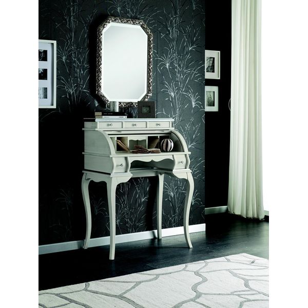 Mobili Segretario Antico Stile Barocco Tavolo Consolle Dresser Sideboard Nuovo-image