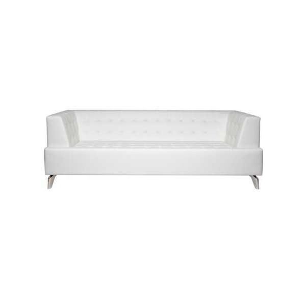 Divano Bianco A Due Posti Divano Moderno A Due Posti Club Sofa Lounge Couch New-image