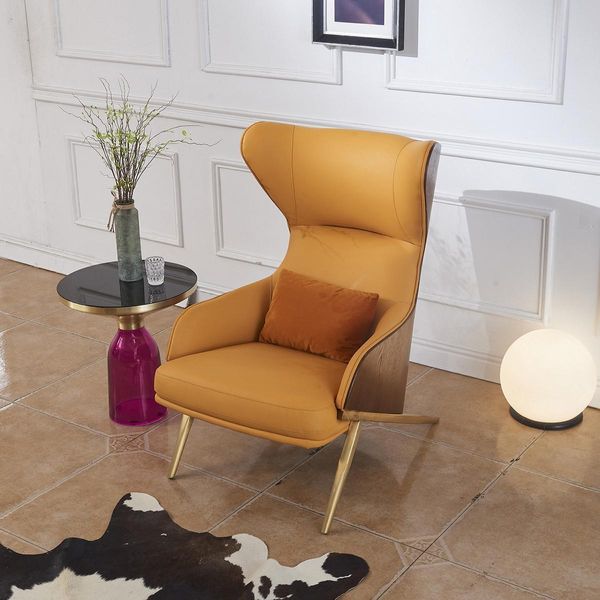 Poltrona 74*90Cm Mobili Soggiorno Divano Monoposto Divano Lounge Club Hotel-image