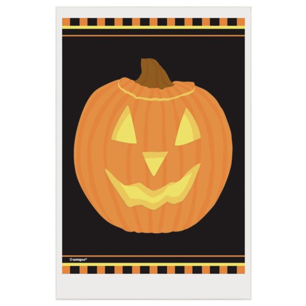 Sacchetti Di Halloween Zucca Regalo 50 Pezzi Arancio-Nero 10X15Cm --image