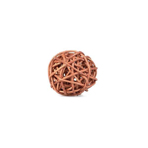 Decorazioni Da Tavola In Salice 6 Pezzi Marrone 3,5 Cm - Taglia Unica-image