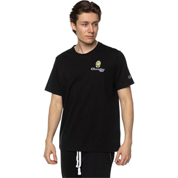 Champion Magliette X Smiley Crewneck, 218220KK001NBK, Taglia: 183-image