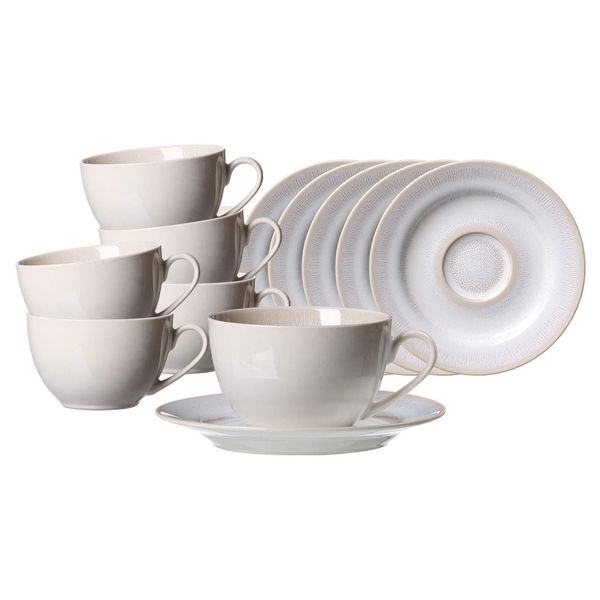 Ritzenhoff & Breker Kaffeetassen Mit Untertassen Laredo 220 Ml 6Er Set-image