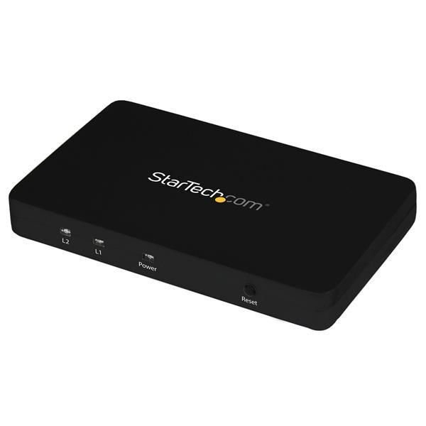 Startech.Com Splitter Video Hdmi 4K A 2 Porte - Splitter Hdmi 1X2 Con Alloggiamento In Alluminio - 4K 30 Hz - Hdmi - 4096 X 2160 Pixel - Nero - Alluminio - 1280 X 720 (Hd 720) - 1920 X 1080 (Hd 1080) - 1920 X 1200 (Wuxga) - 2560 X 1600 (Wqxga) - 720P - 1080P - 216-image