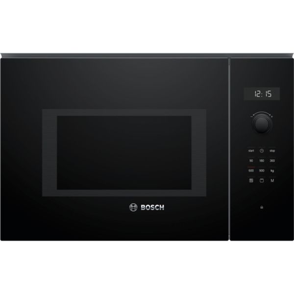 Bosch Serie 6 BEL554MB0 Forno A Microonde Da Incasso Microonde Combinato 25 L 900 W Nero, Acciaio Inossidabile-image