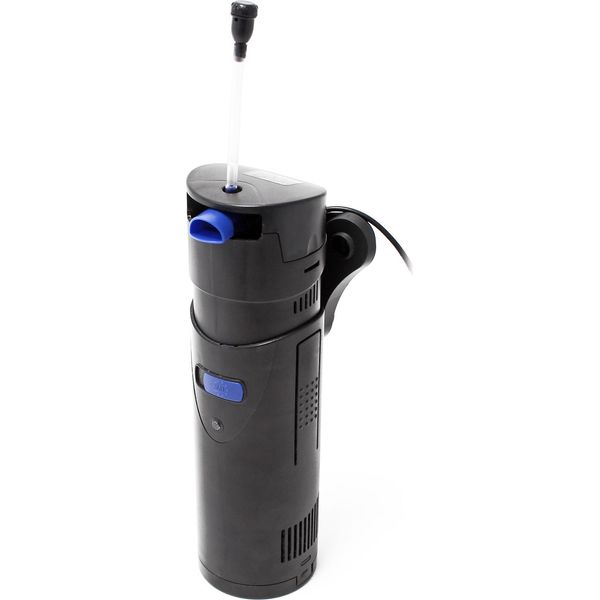 Sunsun CUP-807 Filtro Interno Per Acquario 700 L/H Filtro 4In1 Con Pompa Per Acquario, Chiarificatore Uvc E Tubo Per Ossigeno, Con Spugna Filtrante E Bioballs-image