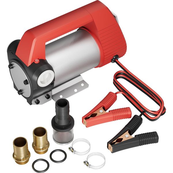 Pompa Wiltecdiesel 12 V, 160 W, 40 L/Min, Pompa Autoadescante Per Gasolio, Pompa Di Aspirazione Per Gasolio, Biodiesel, Gasolio Da Riscaldamento, Pompa Di Trasferimento Portatile Mobile-image