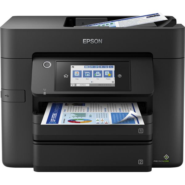 Epson C11CJ05402 Epson Workforce Pro WF-4830DTWF 4 In 1 Stampante Multifunzione A Getto D'inchiostro Nera-image