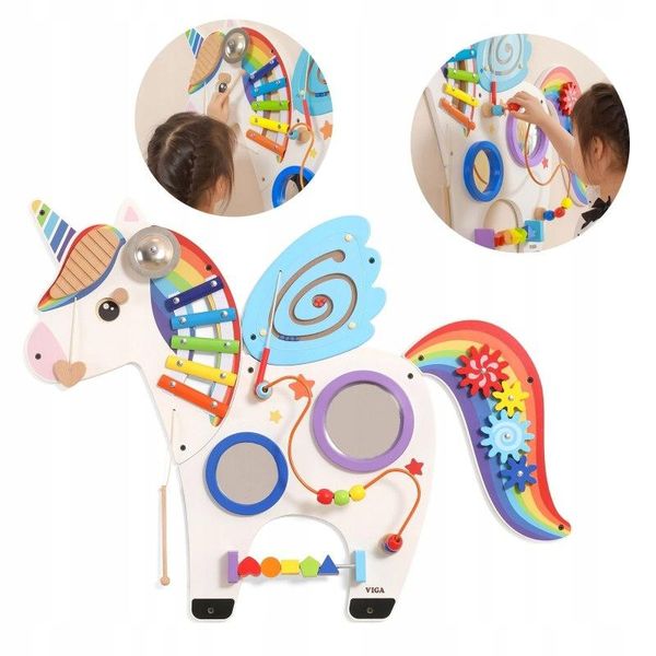 Viga Toys Gioco Da Parete - Unicorno-image