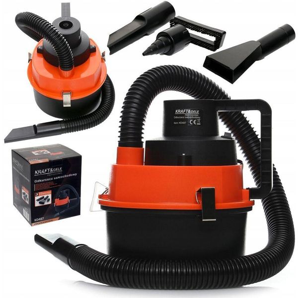 Kraft&Dele Aspirapolvere Per Auto 12V 2In1 KD487-image