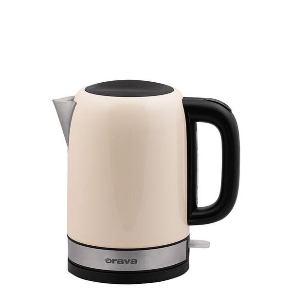 Bollitore In Acciaio Inox Orava - 1,7 L Crema-image