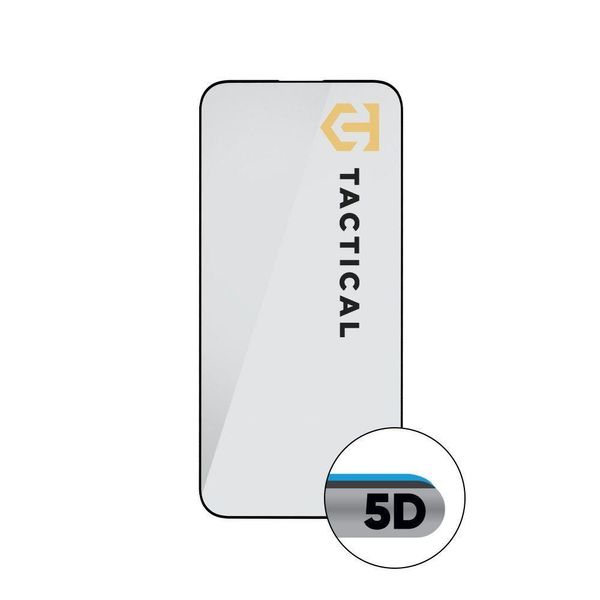 Scudo Tattico In Vetro 5D Per Apple Iphone 15 Pro Nero-image