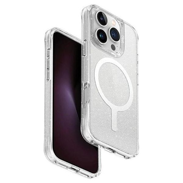 Uniq Case Lifepro Xtreme Iphone 16 Pro 6.3 Ricarica Magclick Trasparente/Tinsel Lucent-image