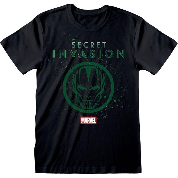 Marvel Studios Secret Invasion - Logo - Maglietta Nera - Taglia L-image