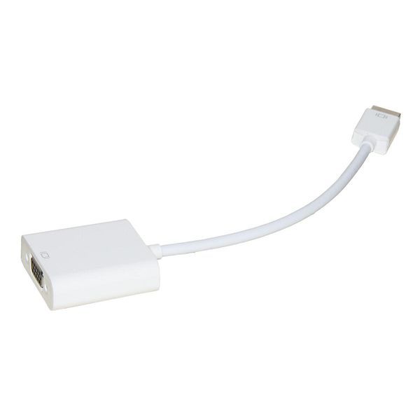 Link Accessori LKADAT10B Adattatore Cavo Video 0,15 M Vga (D-Sub) Hdmi Tipo A (Standard) Bianco-image