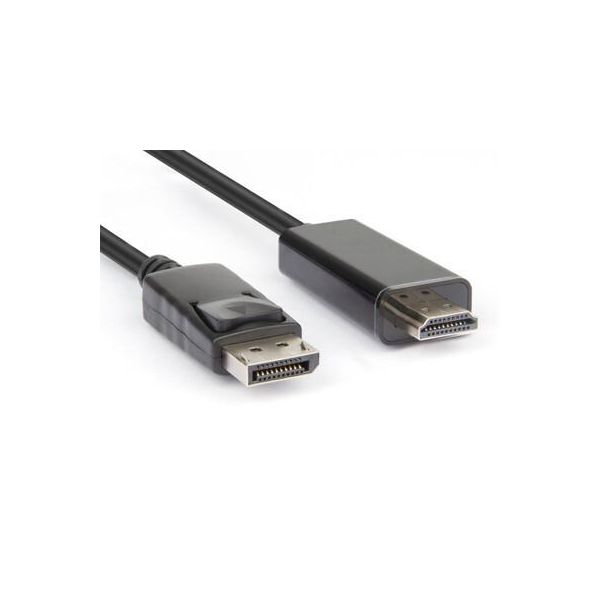 Hamlet XVCDP-HDM18 Cavo Video Adattatore 1,8 M Displayport Hdmi Tipo A (Standard) Nero-image