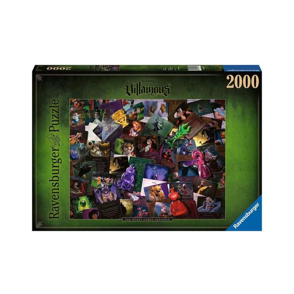 Ravensburger - Puzzle Disney Villainous Tutti I Villai-image