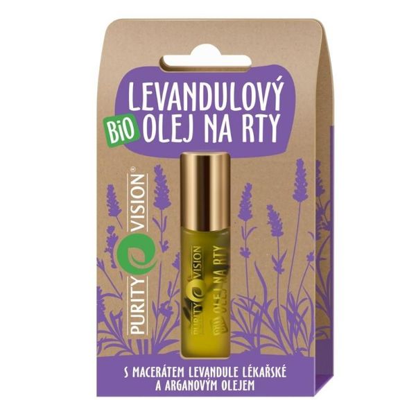 Purity Vision Olio Biologico Per Labbra Alla Lavanda 10Ml-image