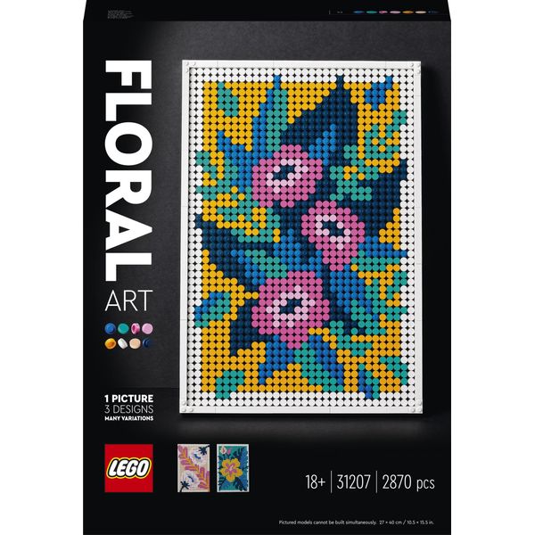 Lego 31207 Lego Art 31207 Blumenkunst-image