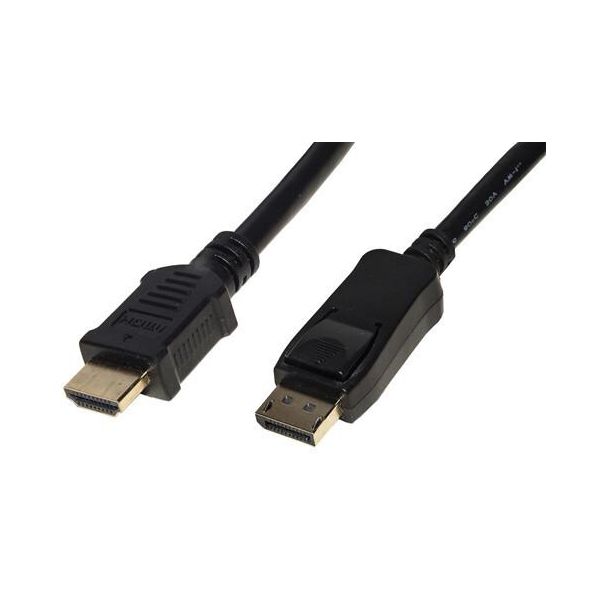 Link Accessori LKCDPH18 Cavo Video Adattatore 1,8 M Displayport Hdmi Tipo A (Standard) Nero-image