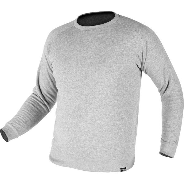 Neo Tools Uomo Maglione A Girocollo Grigio Melange - Maglione A Girocollo Monocolore | Felpa A Girocollo Da Uomo - Taglia Xl-image