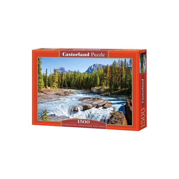 Castorland Puzzle Fiume Athabasca, Parco Nazionale Di Jasper 1500 Pezzi-image
